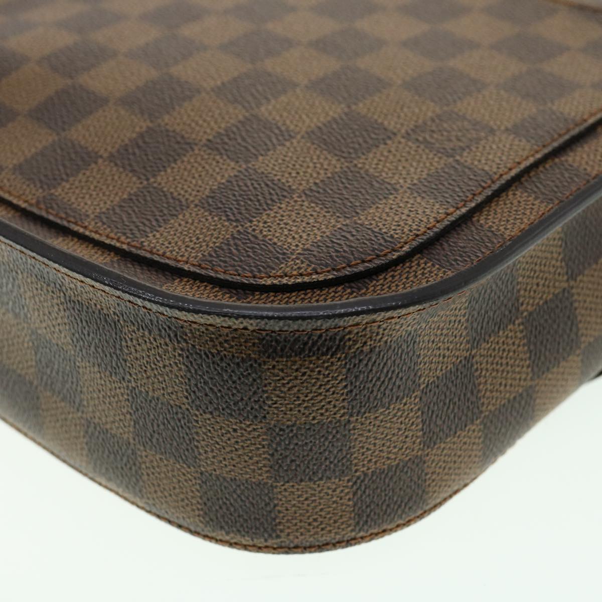 LOUIS VUITTON Damier Ebene Saint Cloud GM Shoulder Bag LV Auth 31123SAV