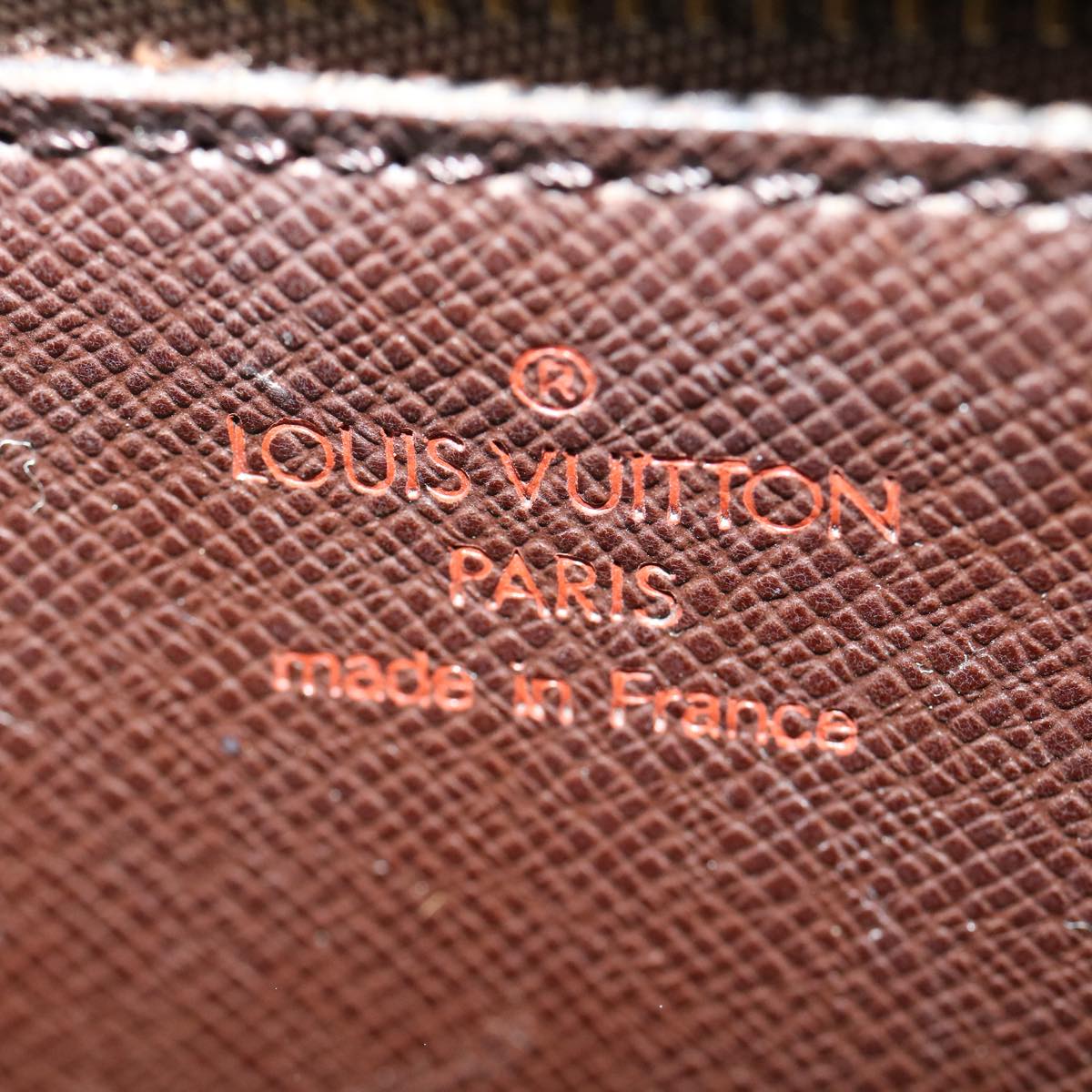 LOUIS VUITTON Damier Ebene Saint Cloud GM Shoulder Bag LV Auth 31123SAV