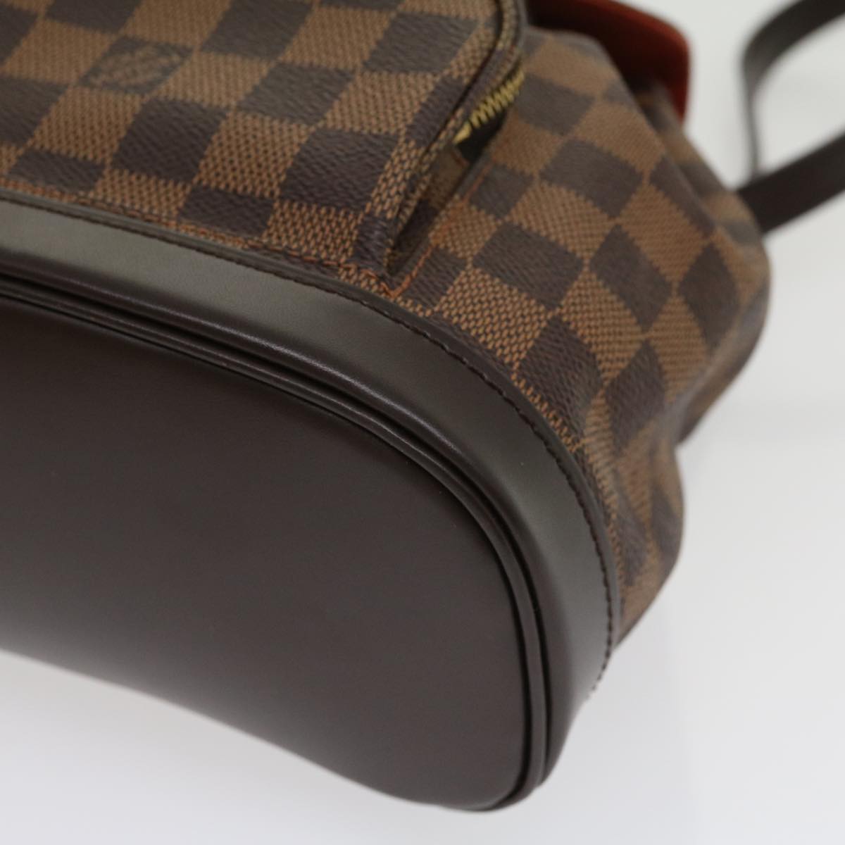 LOUIS VUITTON Damier Ebene Montsouris PM Backpack Auth 31178A