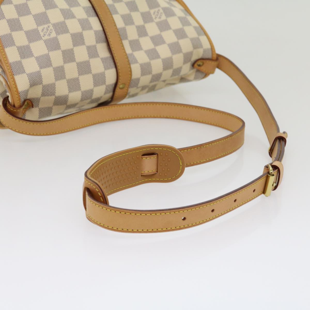 LOUIS VUITTON Damier Azur Canvas Saumur 30 Shoulder Bag N48202 LV Auth 31179SAV