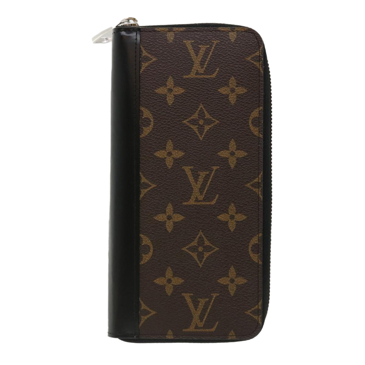 LOUIS VUITTON Monogram Macassar Portefeuille Thanon Long Wallet M93800 LV 31715A