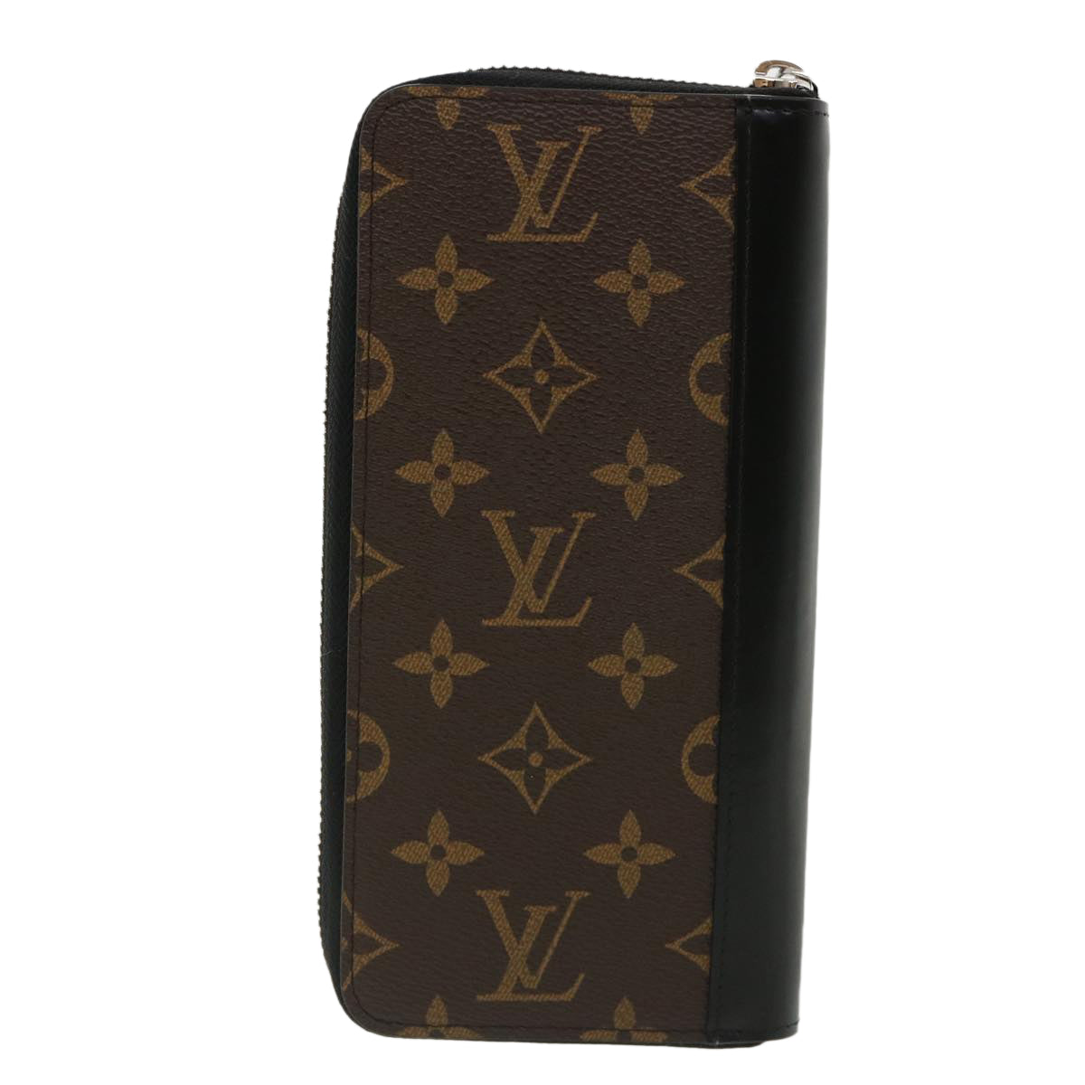 LOUIS VUITTON Monogram Macassar Portefeuille Thanon Long Wallet M93800 LV 31715A