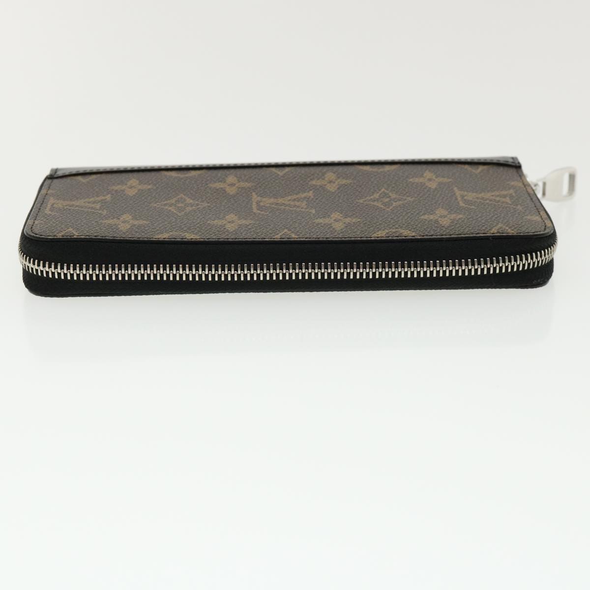 LOUIS VUITTON Monogram Macassar Portefeuille Thanon Long Wallet M93800 LV 31715A