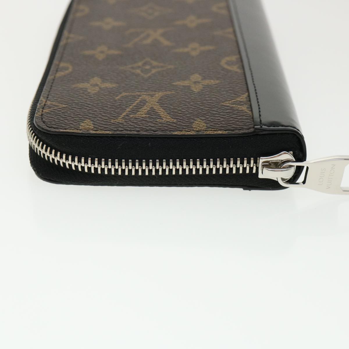 LOUIS VUITTON Monogram Macassar Portefeuille Thanon Long Wallet M93800 LV 31715A