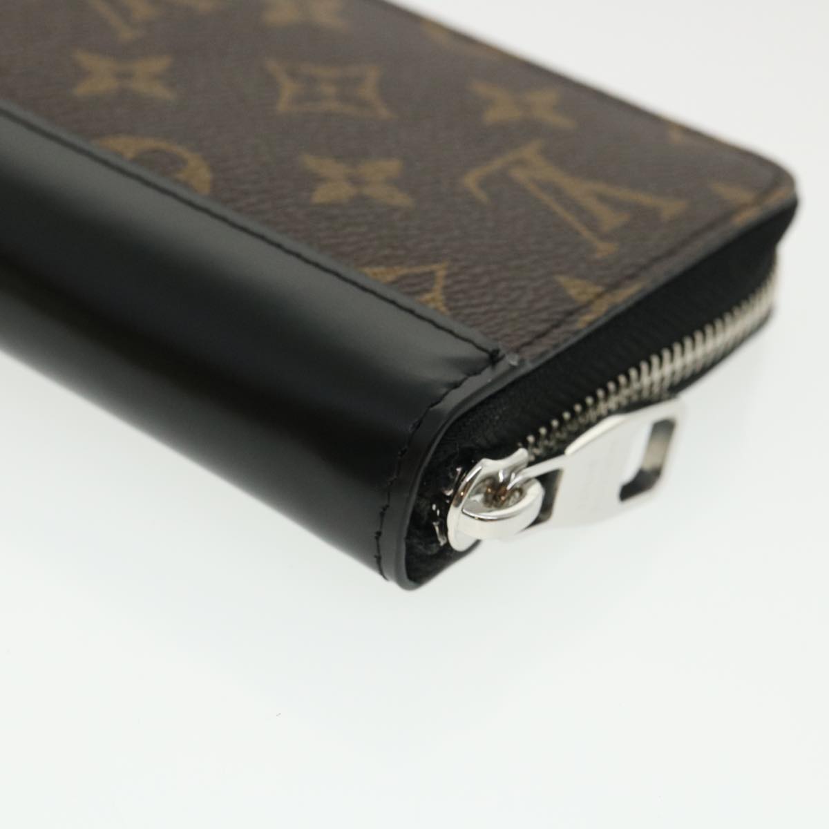 LOUIS VUITTON Monogram Macassar Portefeuille Thanon Long Wallet M93800 LV 31715A