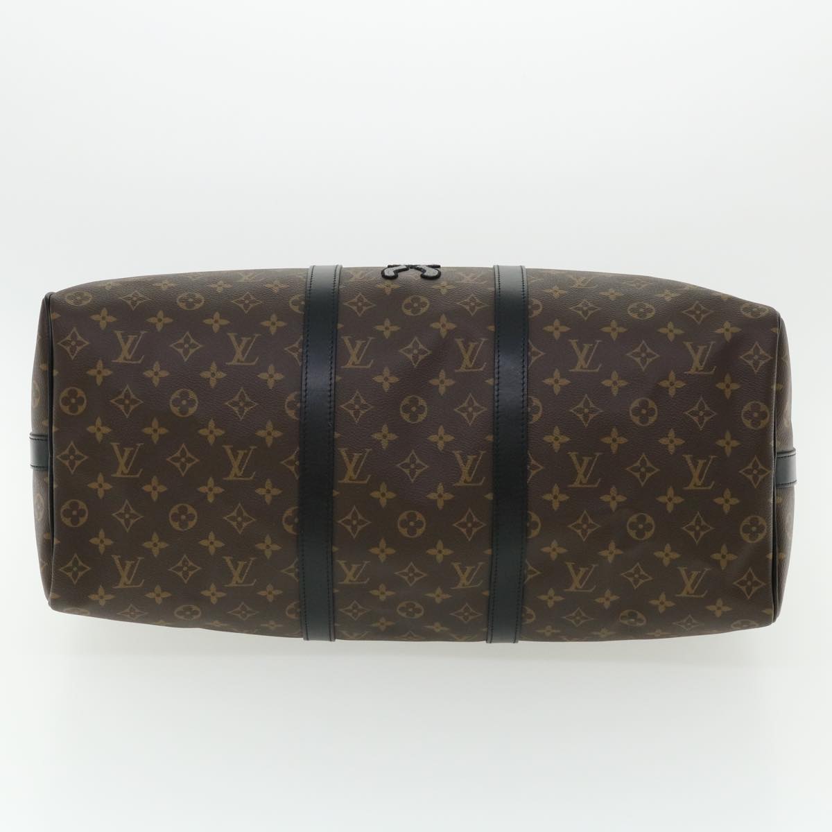 LOUIS VUITTON Cartoon Virgil Keepall Bandouliere50 Boston Bag M45616 Auth 31893SM
