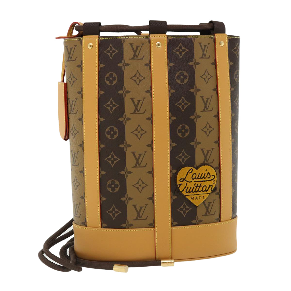 31989S VUITTON Monogram Stripe Randonnee messenger Shoulder M45968 Auth 31989SM