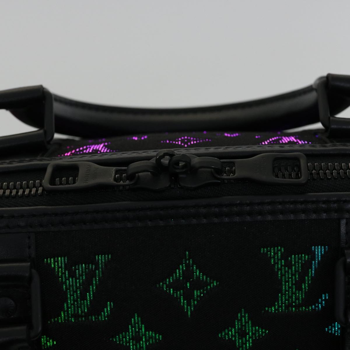 LOUIS VUITTON Monogram Light Up Keepall Bandouliere 50 Boston M44770 Auth 32711SM