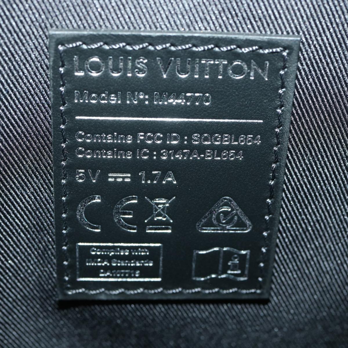 LOUIS VUITTON Monogram Light Up Keepall Bandouliere 50 Boston M44770 Auth 32711A