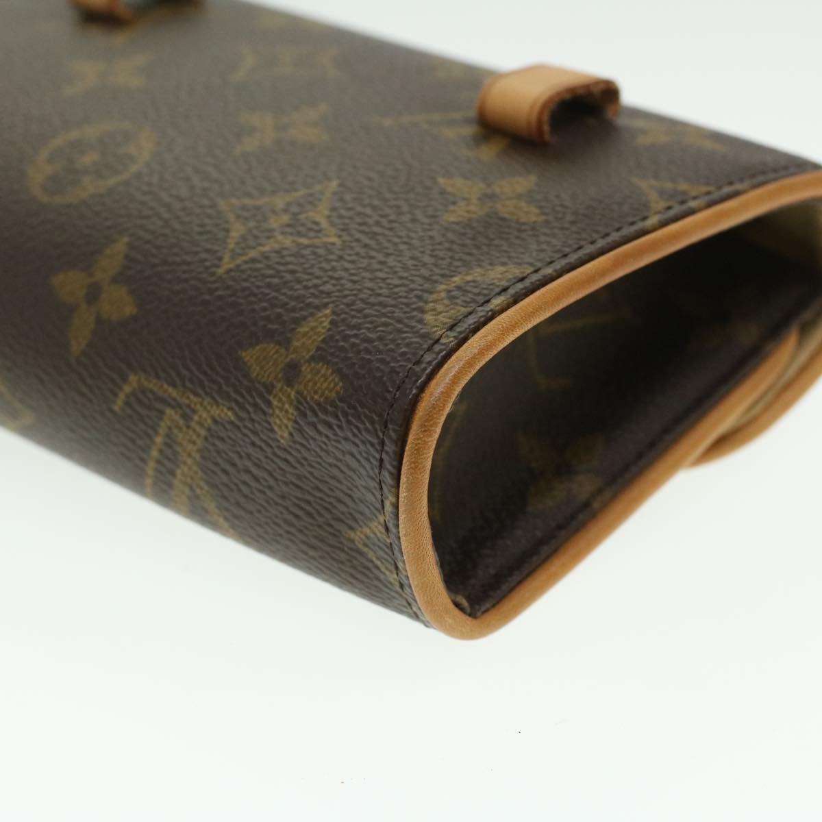 LOUIS VUITTON Monogram Pochette Florentine Waist Bag M51855 LV Auth 36295