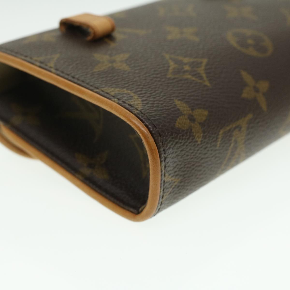 LOUIS VUITTON Monogram Pochette Florentine Waist Bag M51855 LV Auth 36295