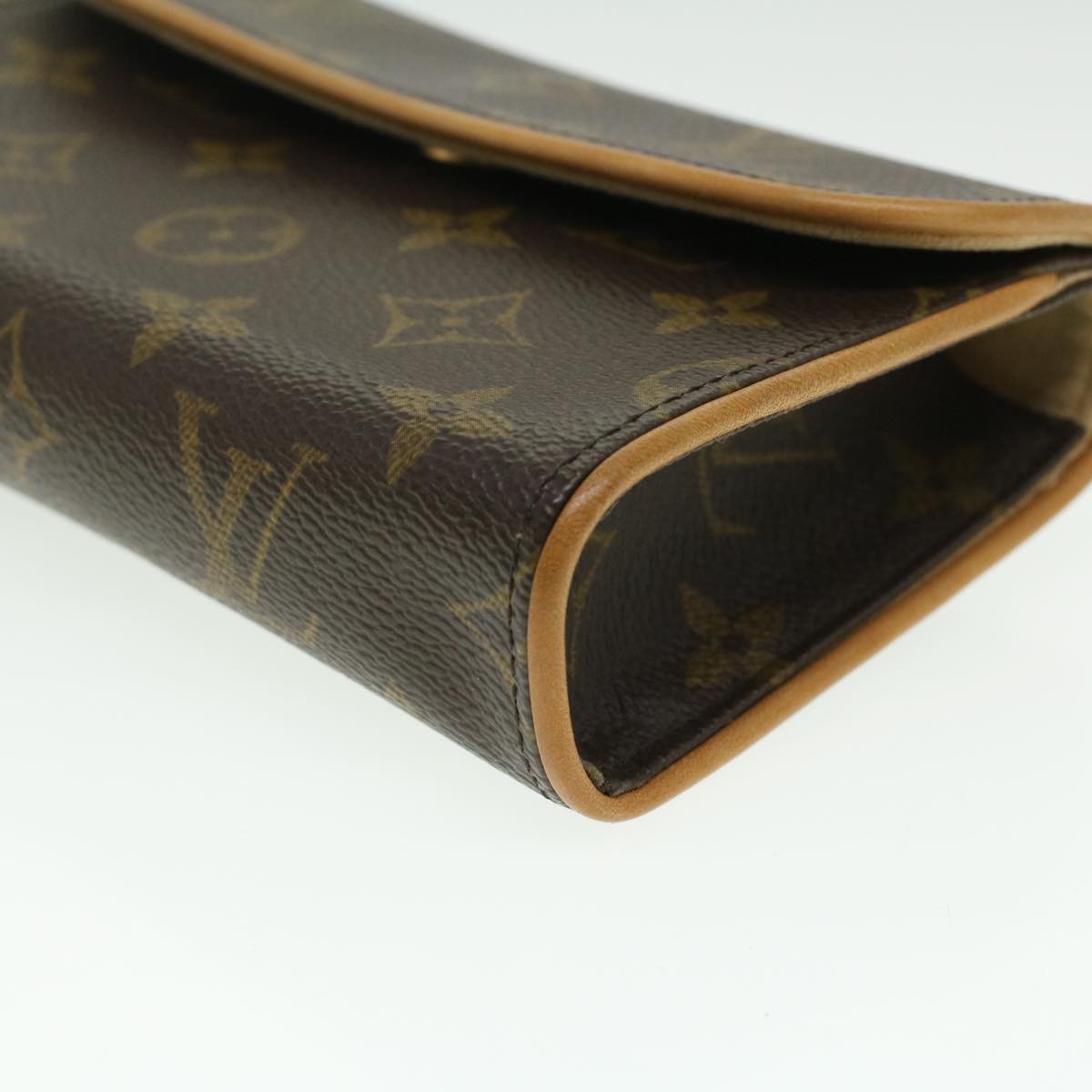 LOUIS VUITTON Monogram Pochette Florentine Waist Bag M51855 LV Auth 36295