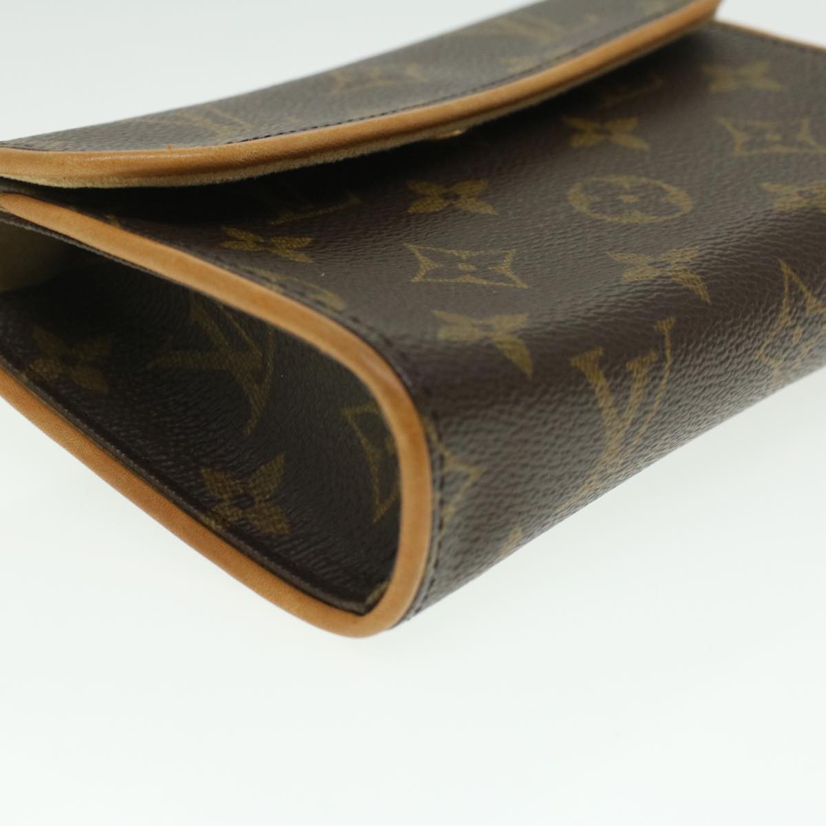 LOUIS VUITTON Monogram Pochette Florentine Waist Bag M51855 LV Auth 36295