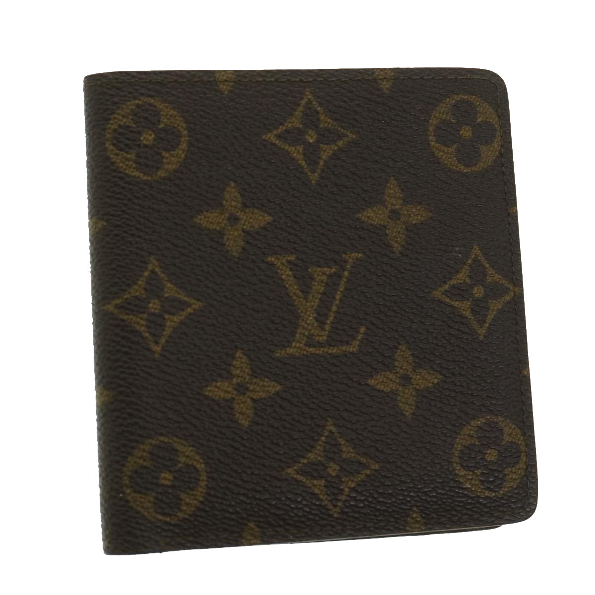 LOUIS VUITTON Monogram Porte Billets 10 Cartes Credit Wallet M60883 Auth 36338