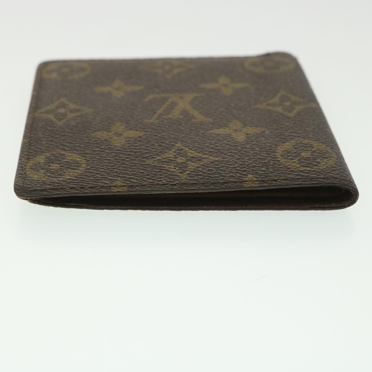 LOUIS VUITTON Monogram Porte Billets 10 Cartes Credit Wallet M60883 Auth 36338