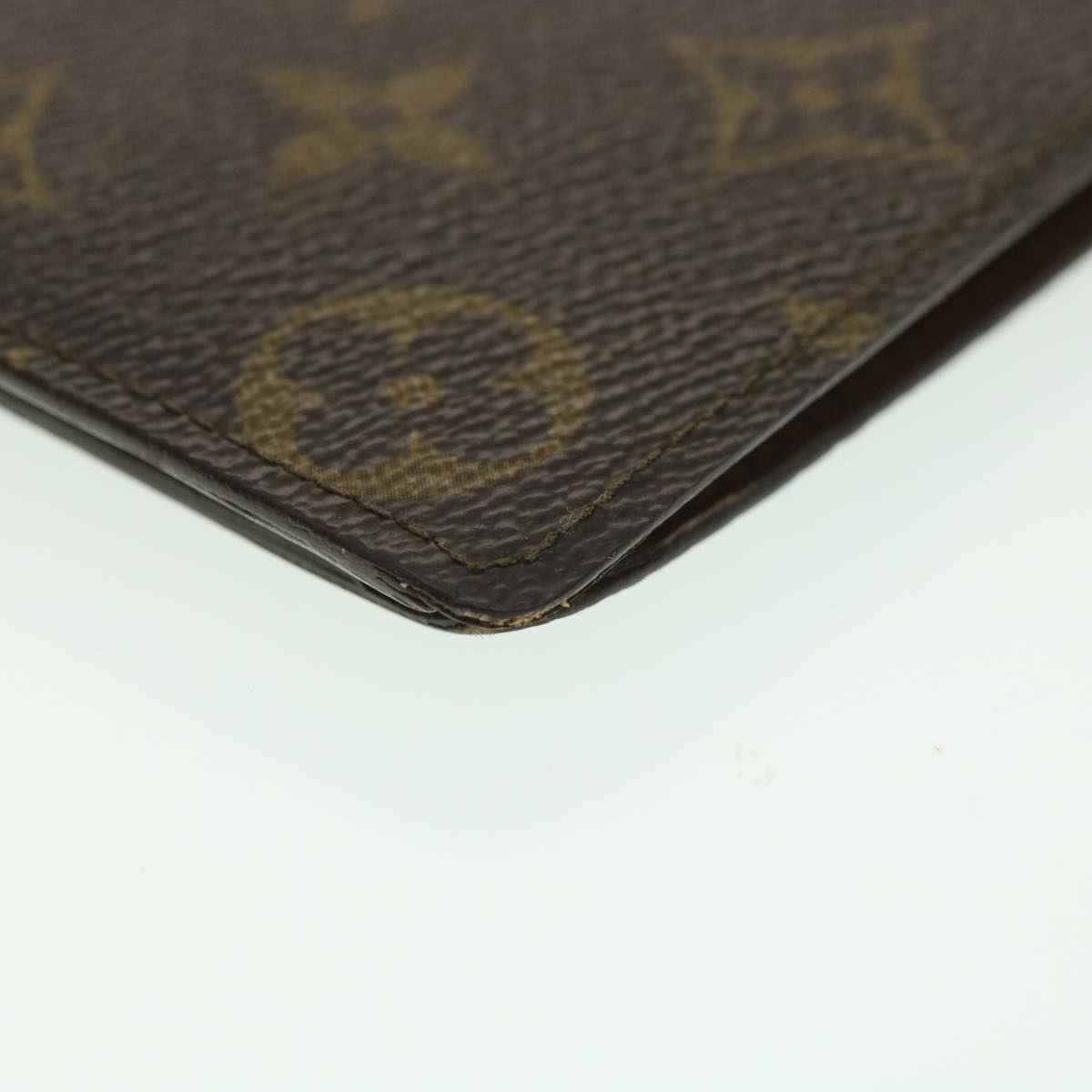 LOUIS VUITTON Monogram Porte Billets 10 Cartes Credit Wallet M60883 Auth 36338