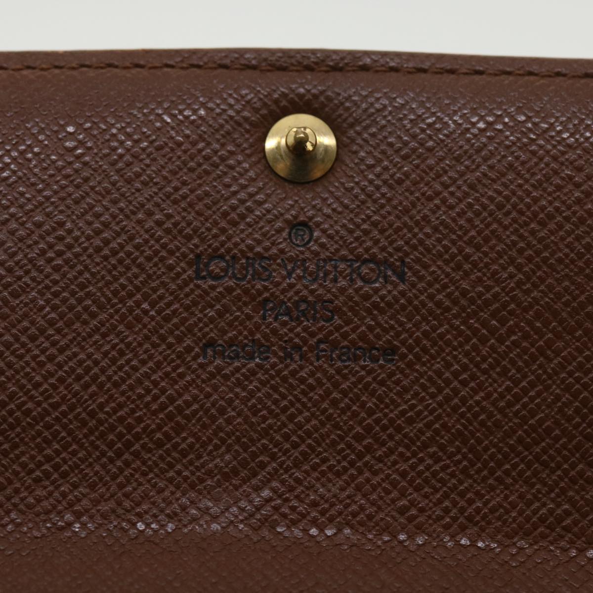 LOUIS VUITTON Monogram Portefeiulle Sarah Long Wallet M66556 LV Auth 36787