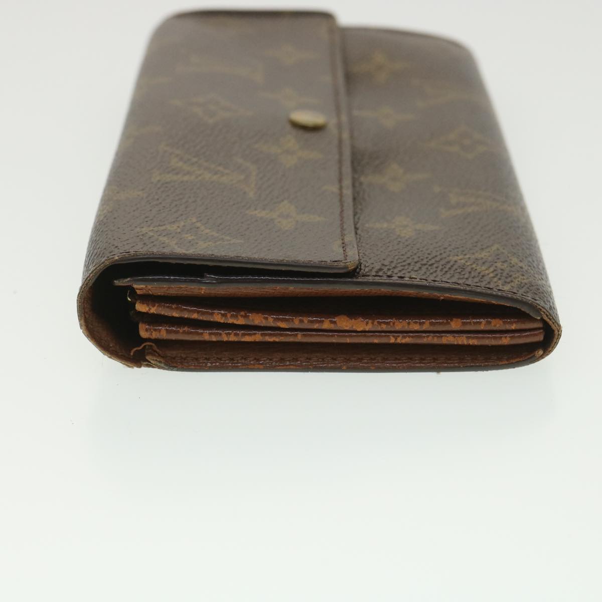 LOUIS VUITTON Monogram Portefeiulle Sarah Long Wallet M66556 LV Auth 36787