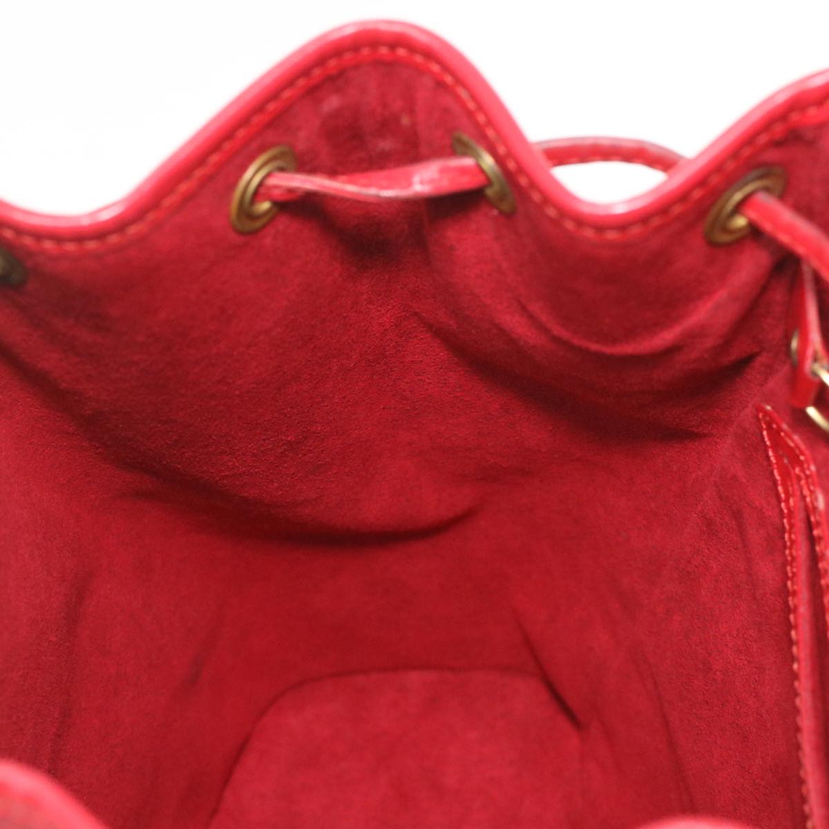 LOUIS VUITTON Epi Montsouris MM Backpack Monaco 700th Red LV Auth 36931