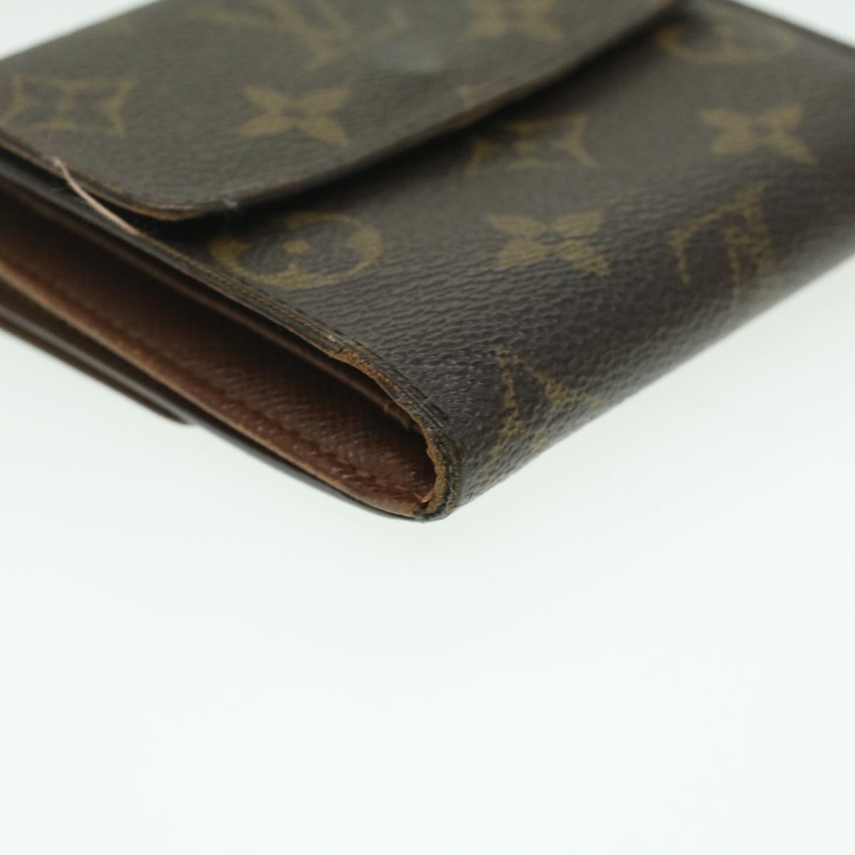 LOUIS VUITTON Monogram Portefeuille Elise Wallet M61654 LV Auth 37068