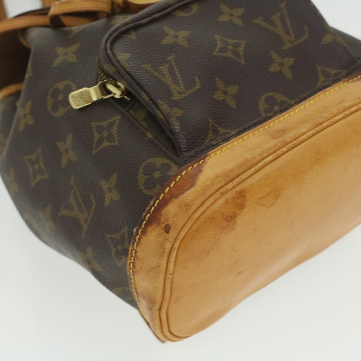 LOUIS VUITTON Monogram Montsouris PM Backpack M51137 LV Auth 37479