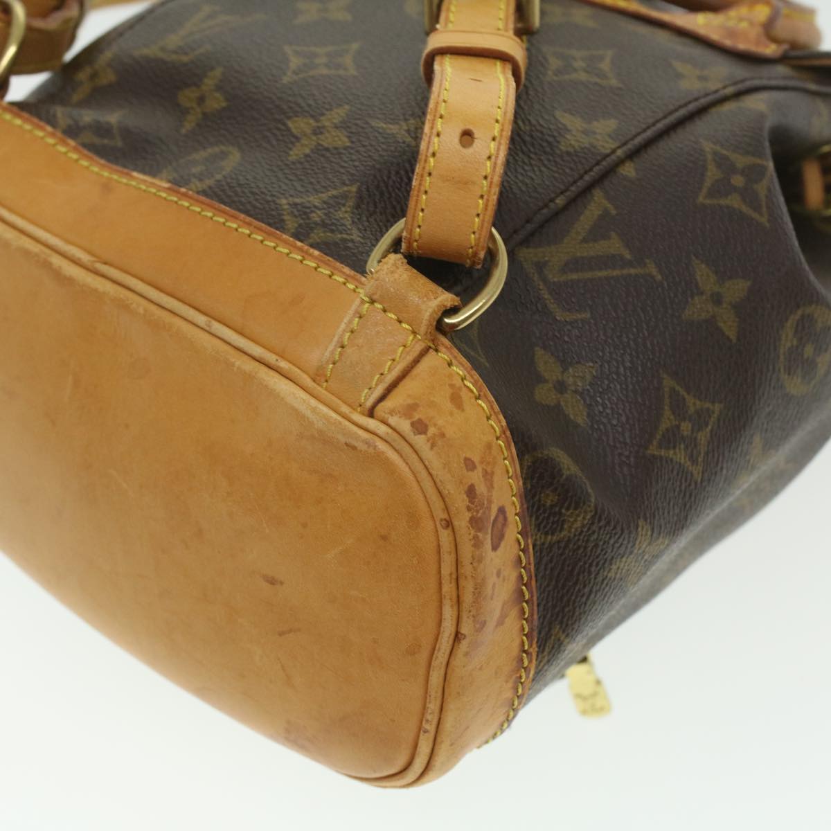 LOUIS VUITTON Monogram Montsouris PM Backpack M51137 LV Auth 37479