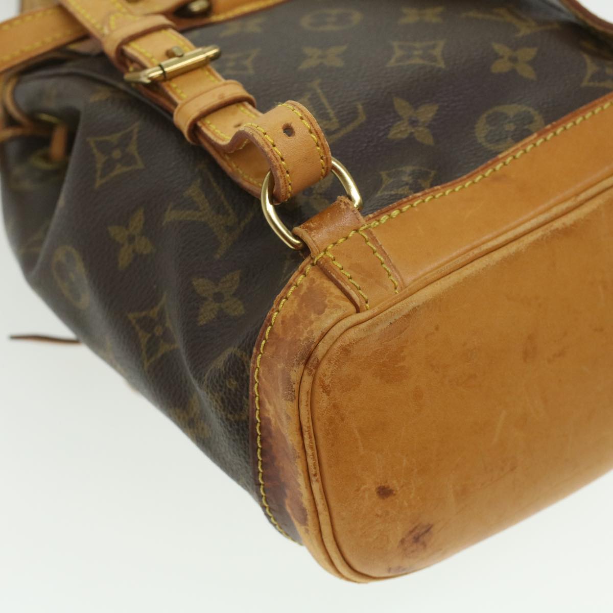 LOUIS VUITTON Monogram Montsouris PM Backpack M51137 LV Auth 37479