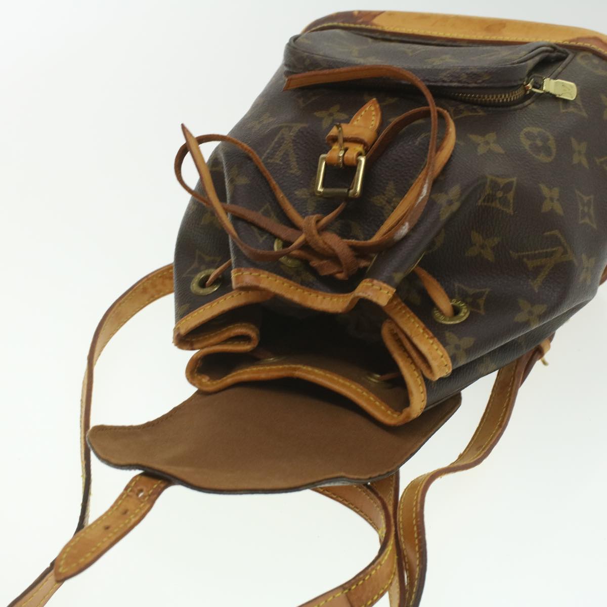 LOUIS VUITTON Monogram Montsouris PM Backpack M51137 LV Auth 37479