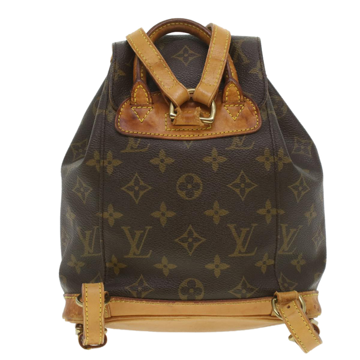 LOUIS VUITTON Monogram Montsouris PM Backpack M51137 LV Auth 37479