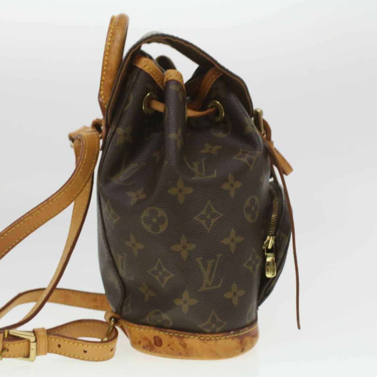 LOUIS VUITTON Monogram Montsouris PM Backpack M51137 LV Auth 37479