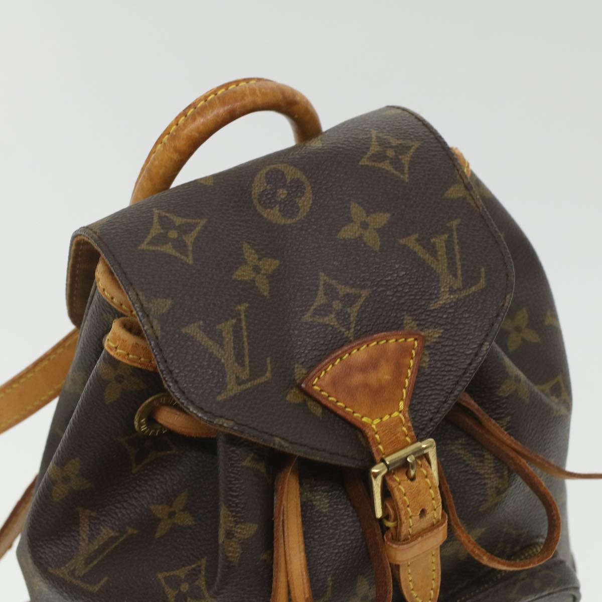 LOUIS VUITTON Monogram Montsouris PM Backpack M51137 LV Auth 37479