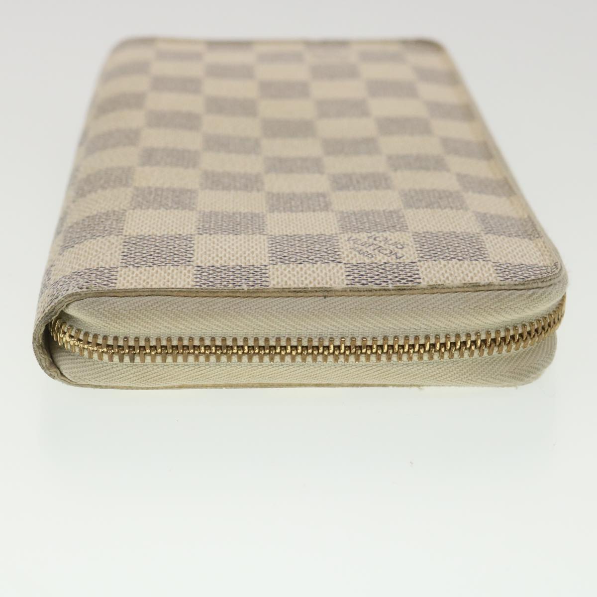 LOUIS VUITTON Damier Azur Zippy Organizer Long Wallet N60012 LV Auth 37631