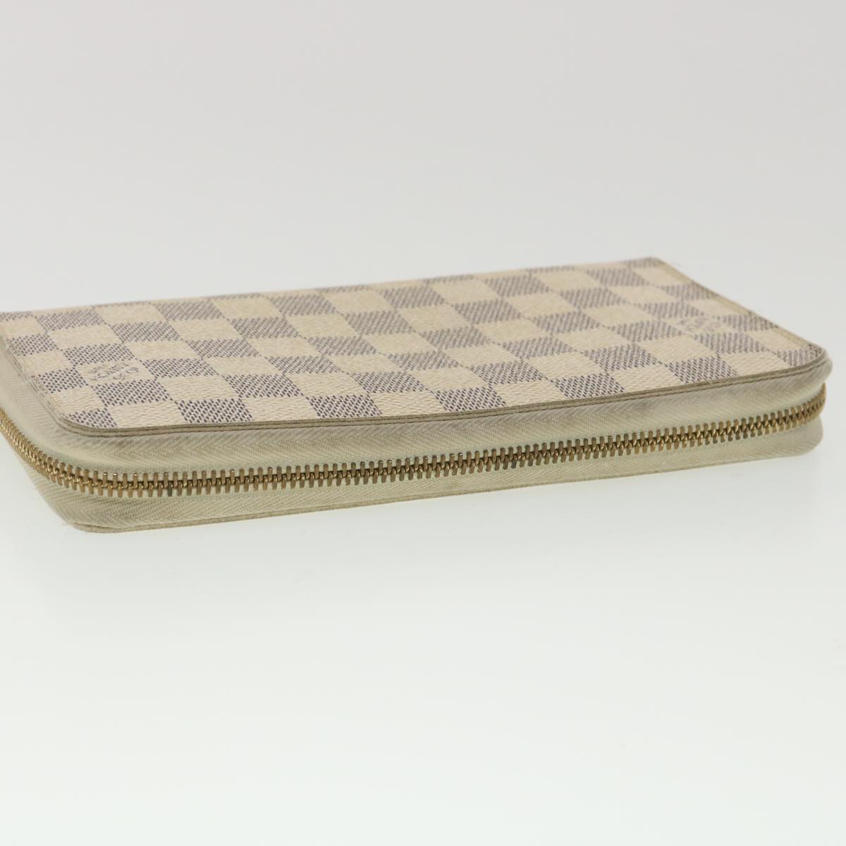 LOUIS VUITTON Damier Azur Zippy Organizer Long Wallet N60012 LV Auth 37631