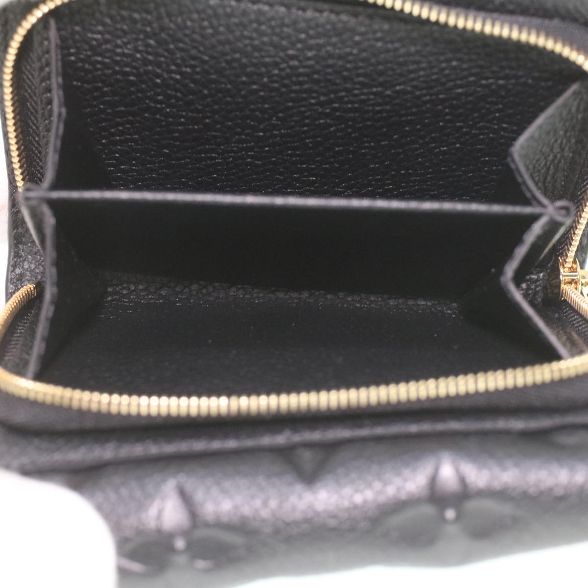 LOUIS VUITTON Empreinte Porte Feuille Metis Compact Wallet Noir M80880 LV 37826A