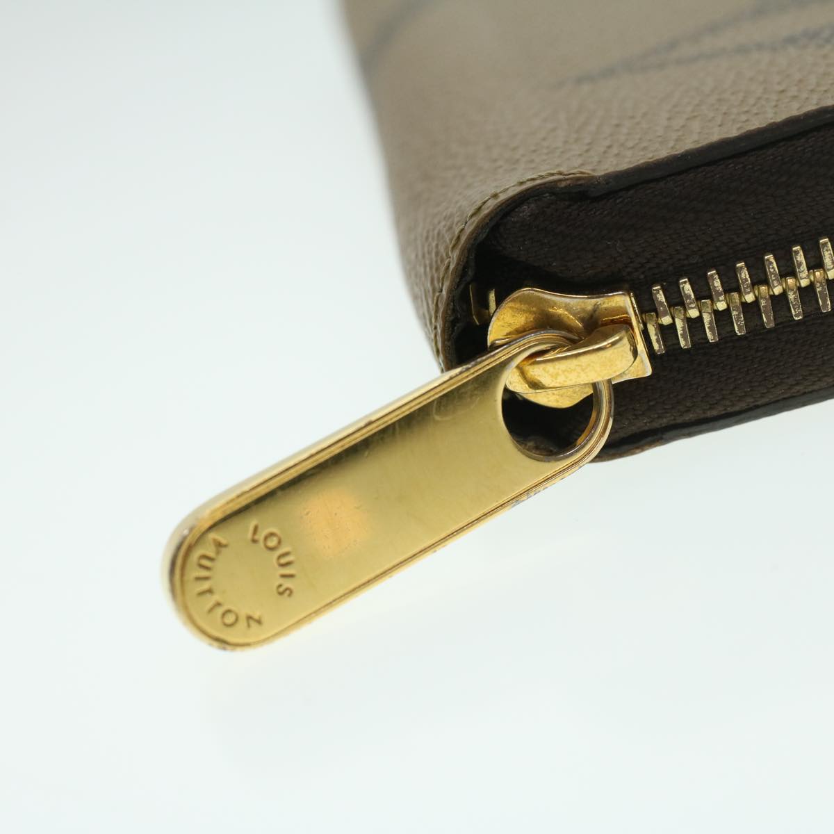 LOUIS VUITTON Monogram Giant Reverse Zippy Long Wallet M69353 LV Auth 38075M