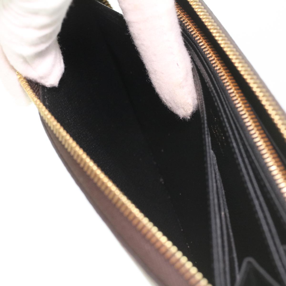LOUIS VUITTON Monogram Giant Reverse Zippy Long Wallet M69353 LV Auth 38075M