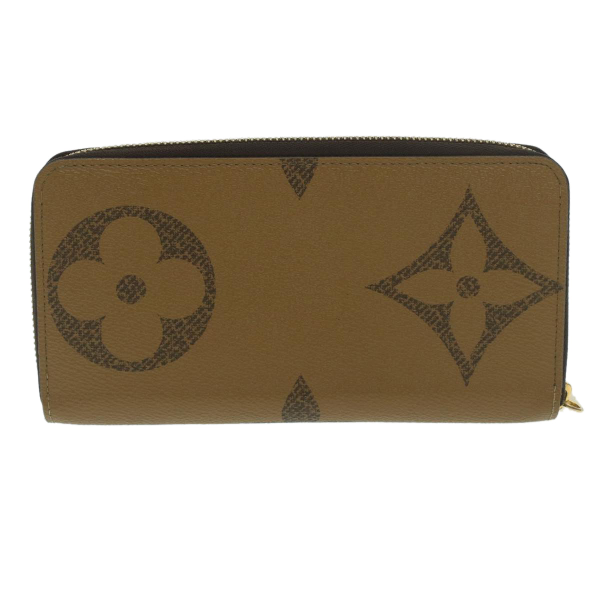 LOUIS VUITTON Monogram Giant Reverse Zippy Long Wallet M69353 LV Auth 38075M