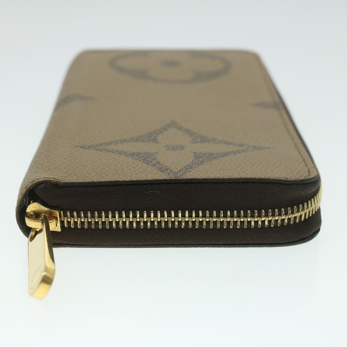LOUIS VUITTON Monogram Giant Reverse Zippy Long Wallet M69353 LV Auth 38075M