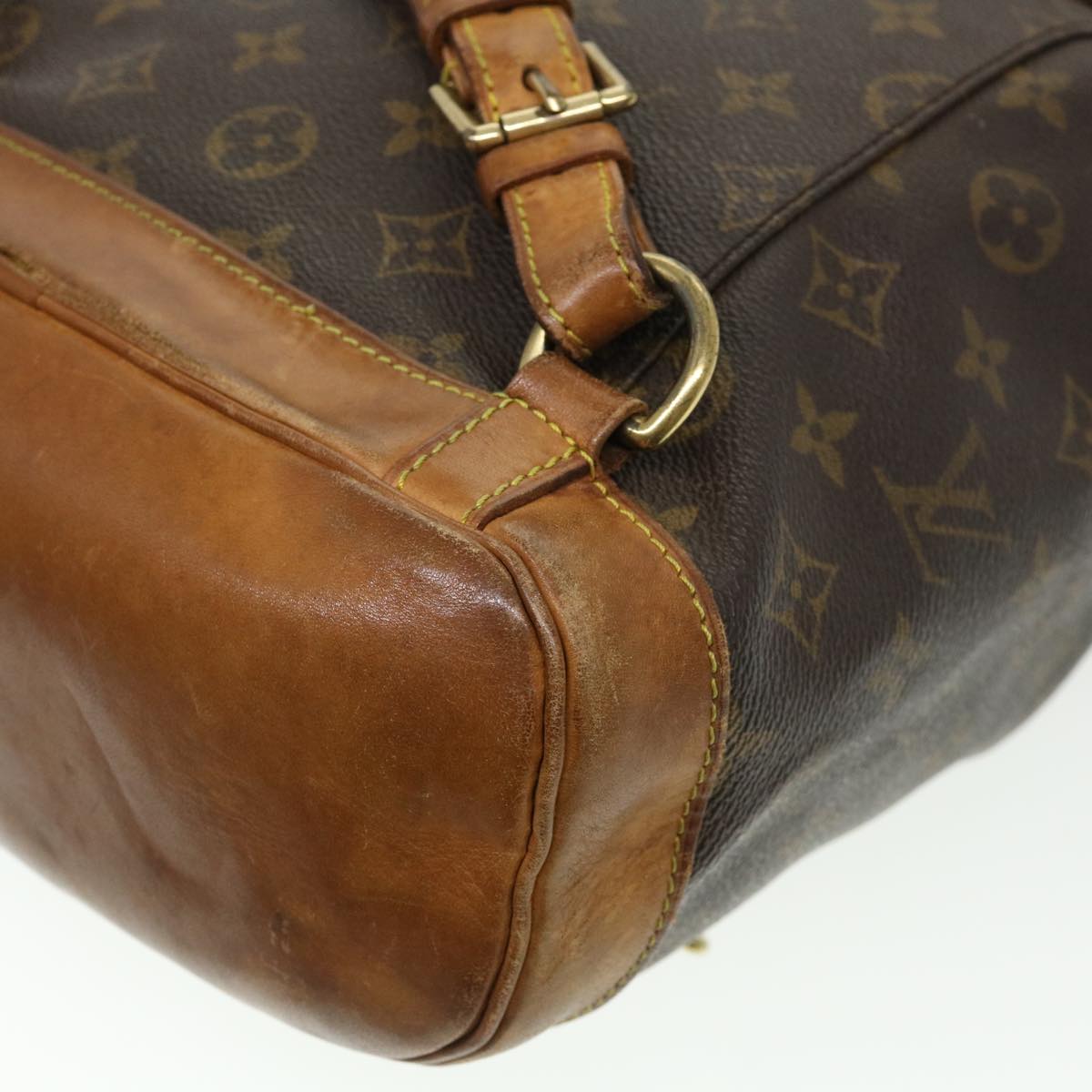 LOUIS VUITTON Monogram Montsouris MM Backpack M51136 LV Auth 38460