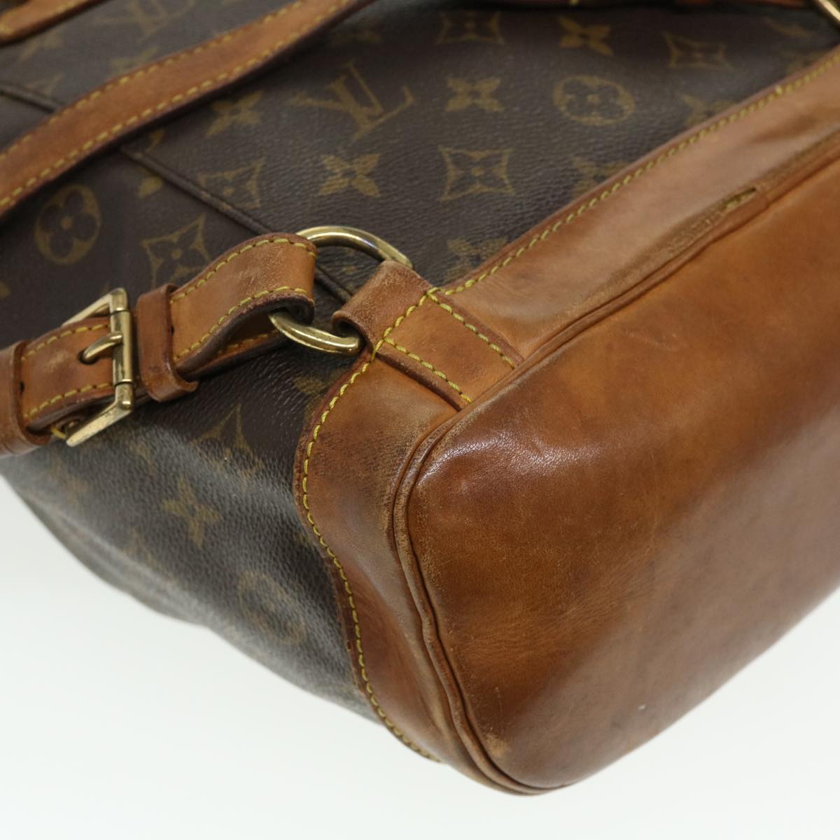 LOUIS VUITTON Monogram Montsouris MM Backpack M51136 LV Auth 38460