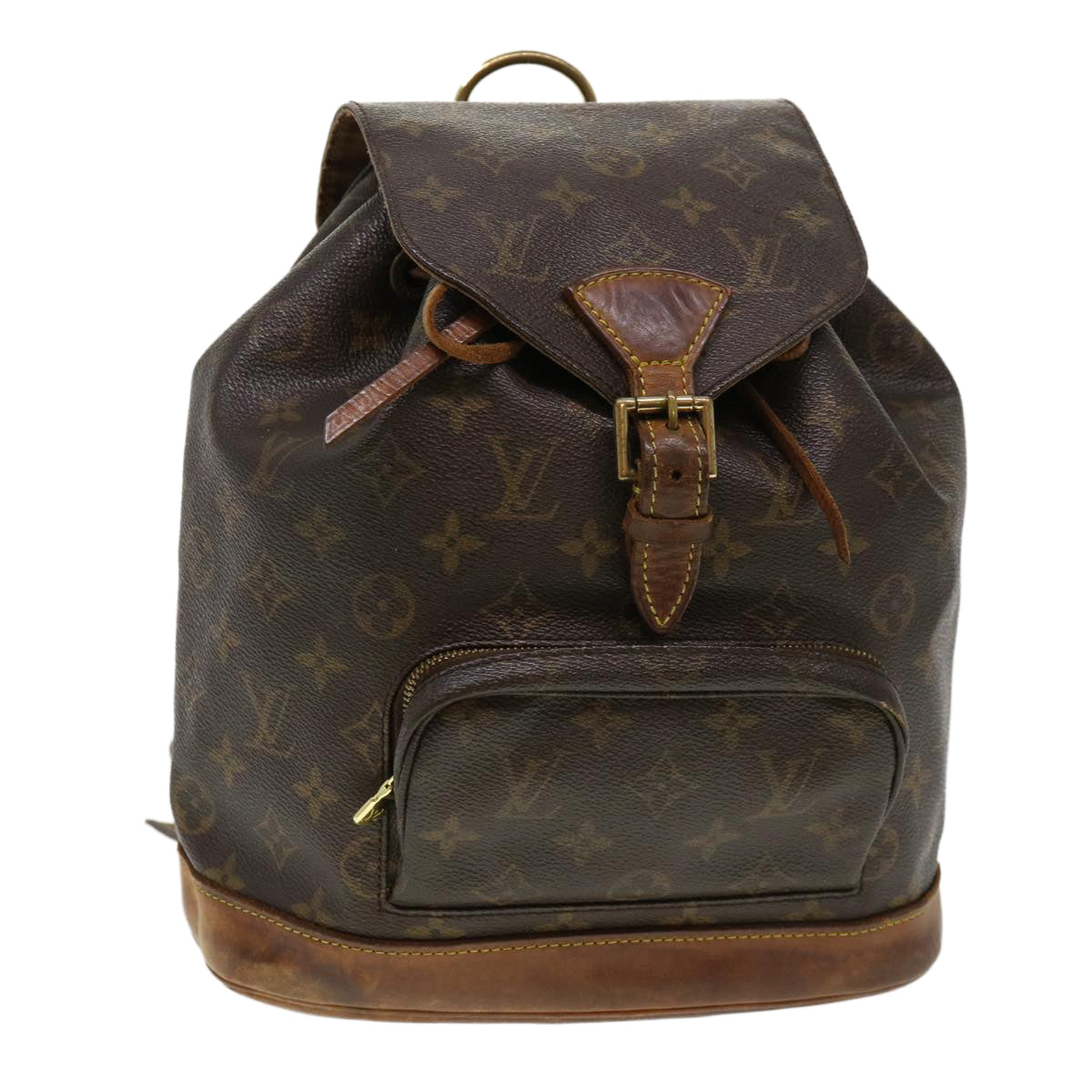 LOUIS VUITTON Monogram Montsouris MM Backpack M51136 LV Auth 38460