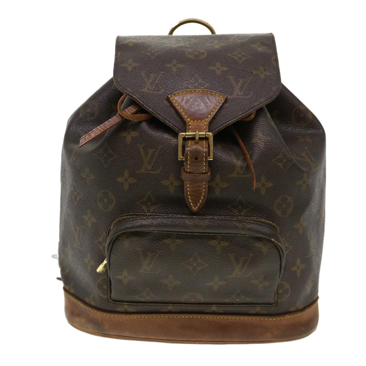 LOUIS VUITTON Monogram Montsouris MM Backpack M51136 LV Auth 38460