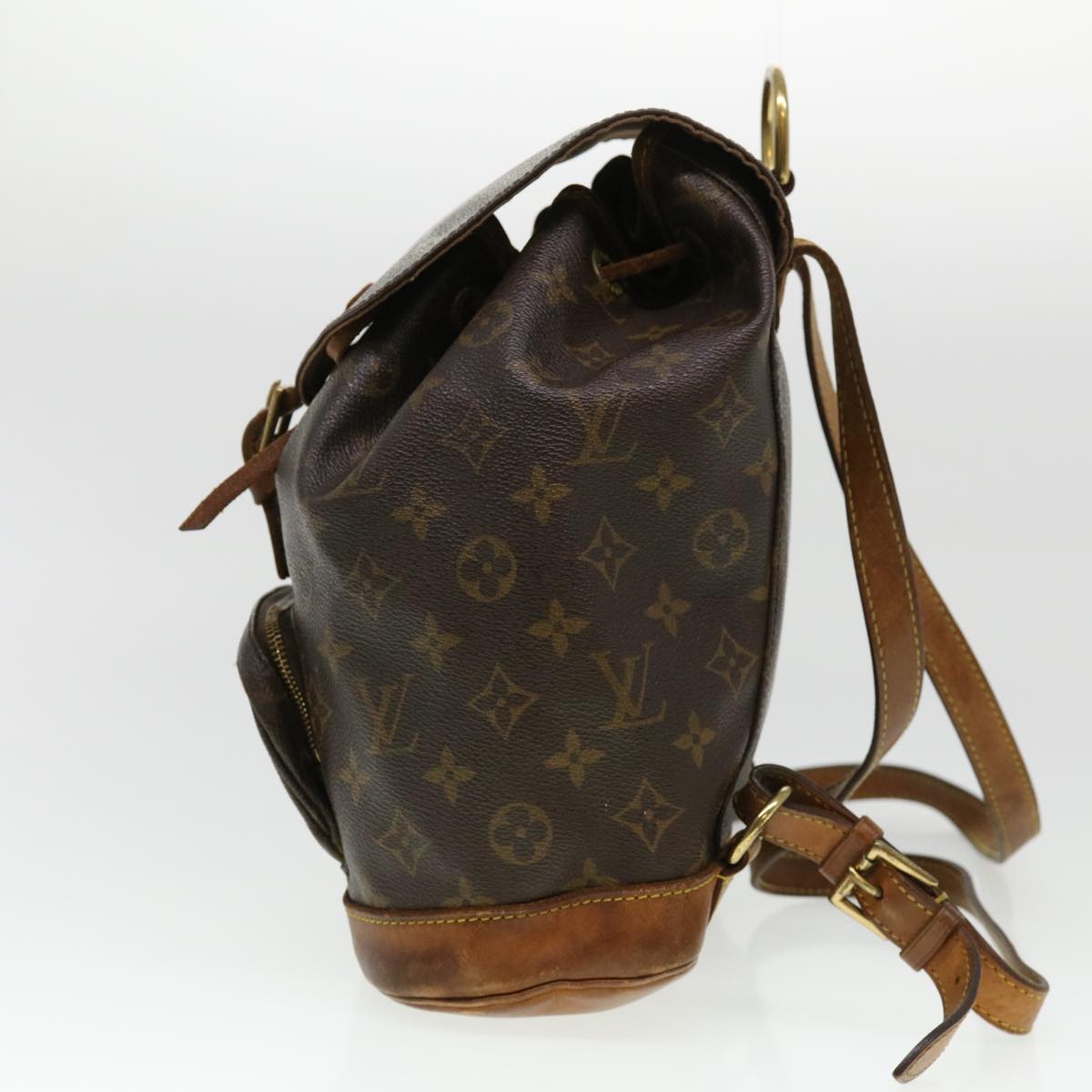 LOUIS VUITTON Monogram Montsouris MM Backpack M51136 LV Auth 38460