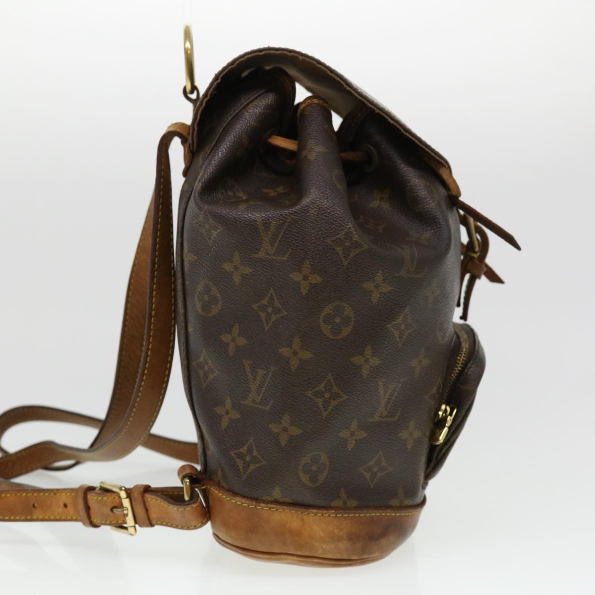 LOUIS VUITTON Monogram Montsouris MM Backpack M51136 LV Auth 38460