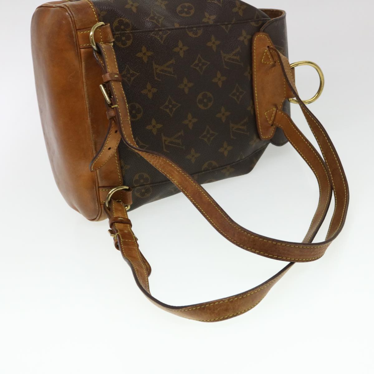 LOUIS VUITTON Monogram Montsouris MM Backpack M51136 LV Auth 38460