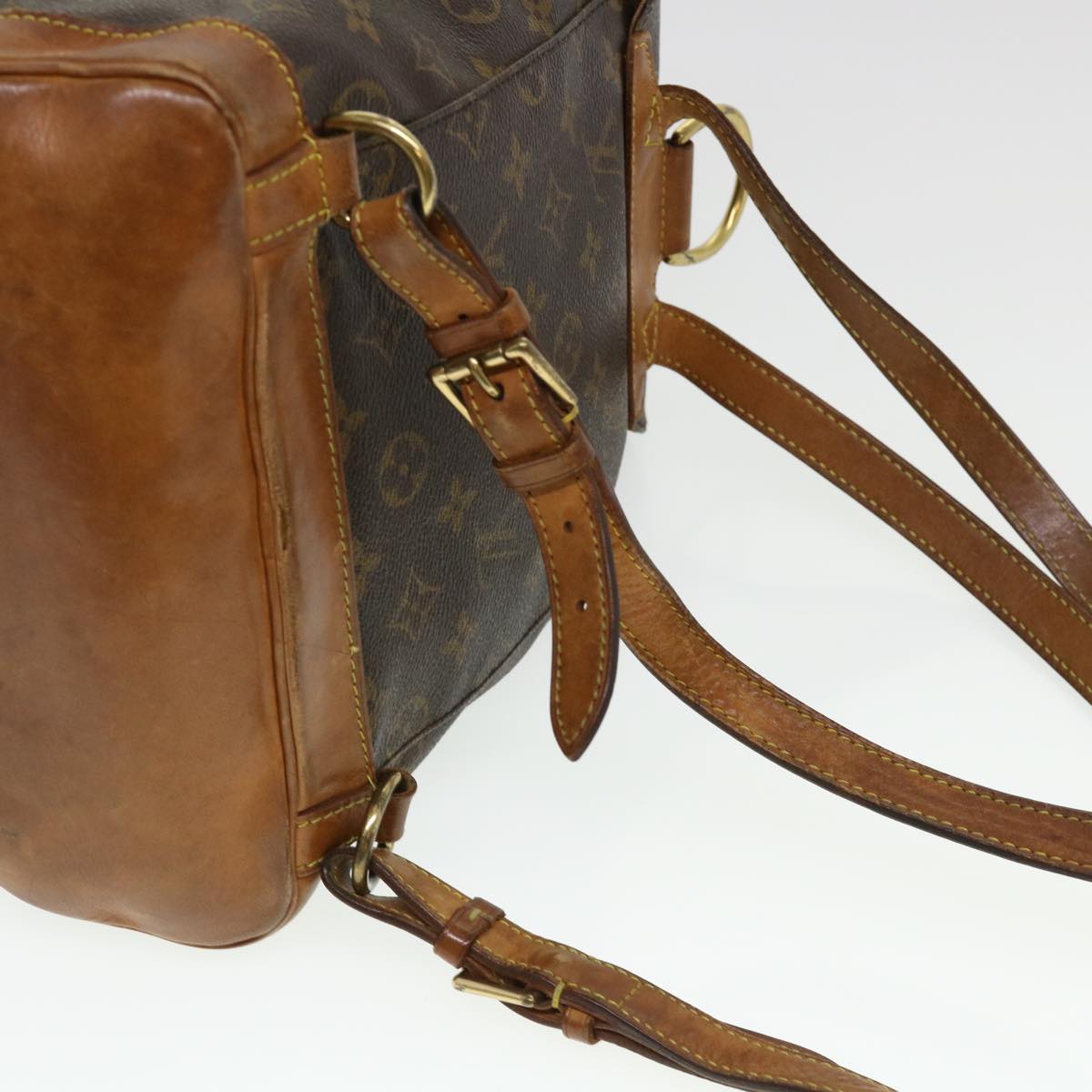 LOUIS VUITTON Monogram Montsouris MM Backpack M51136 LV Auth 38460