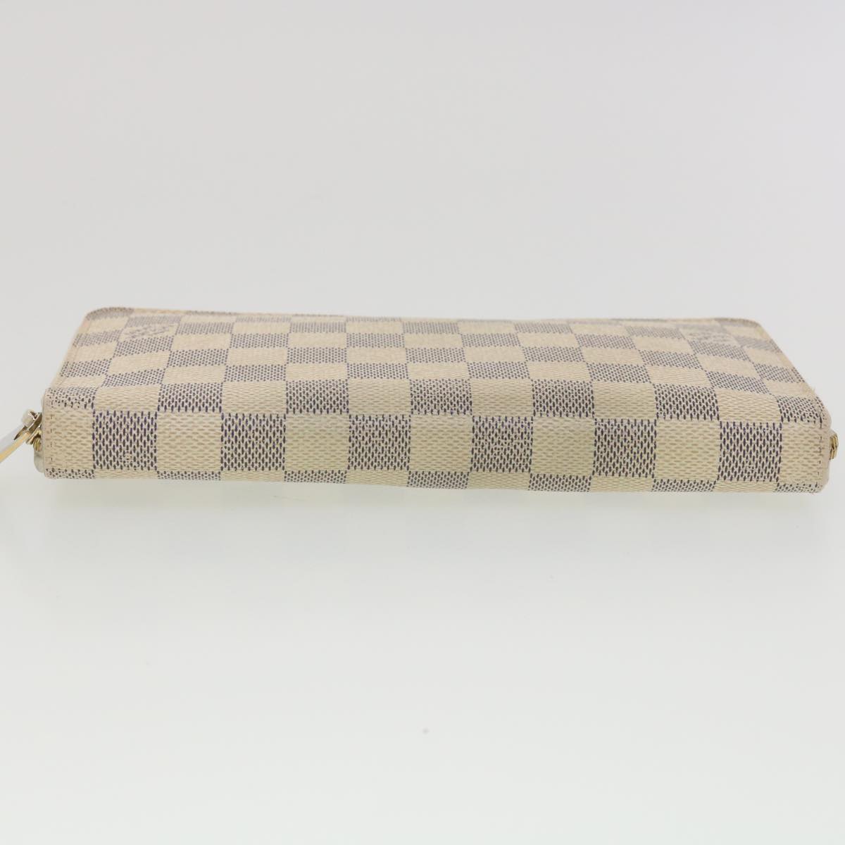 LOUIS VUITTON Damier Azur Zippy Organizer Long Wallet N60012 LV Auth 38529