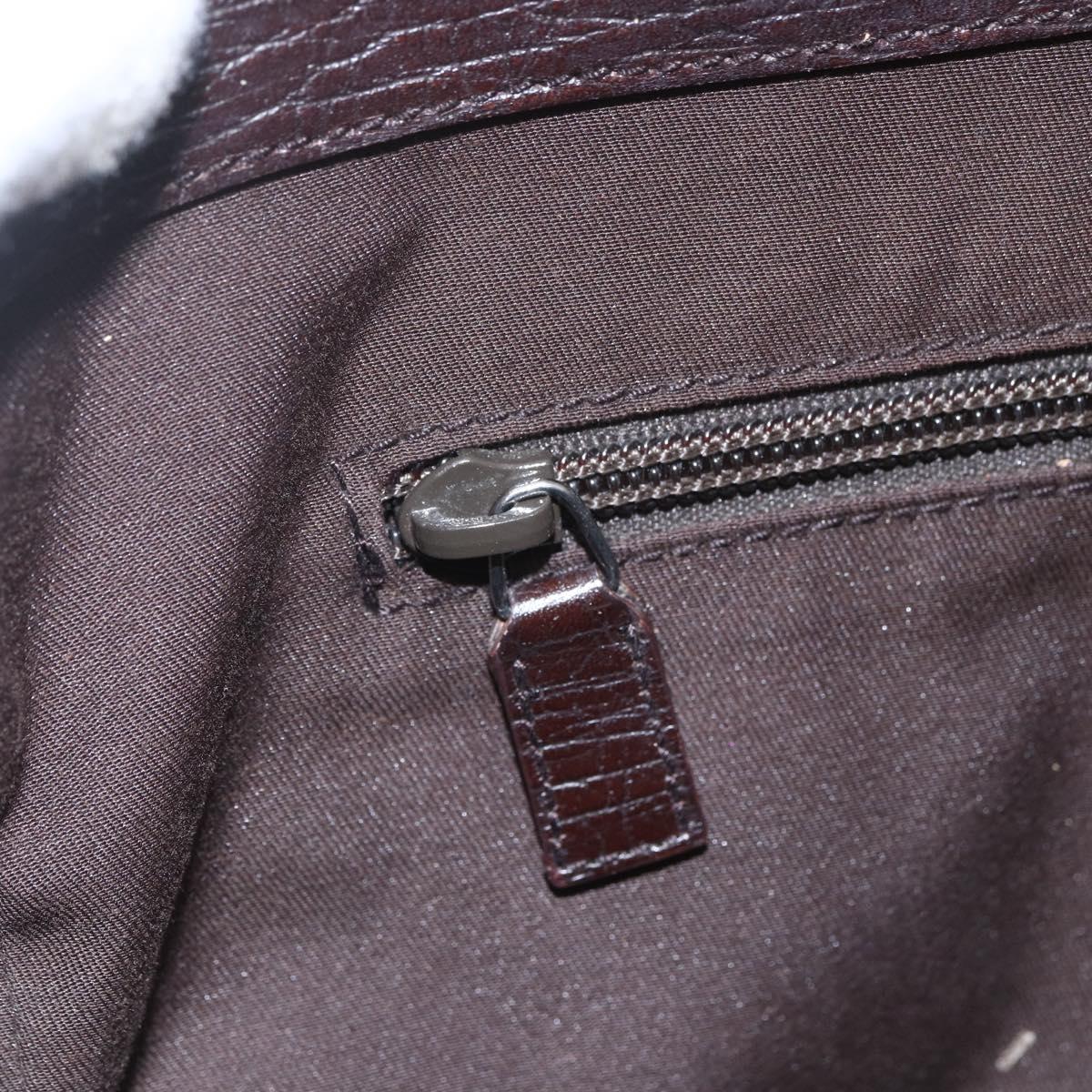 GUCCI GG Supreme Hand Bag PVC Leather Beige 141976 Auth 38817