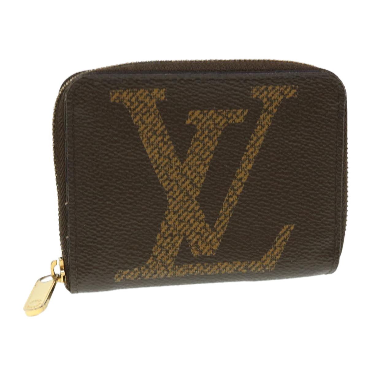 LOUIS VUITTON Monogram Giant Zippy Coin Purse Wallet M69354 LV Auth 38818