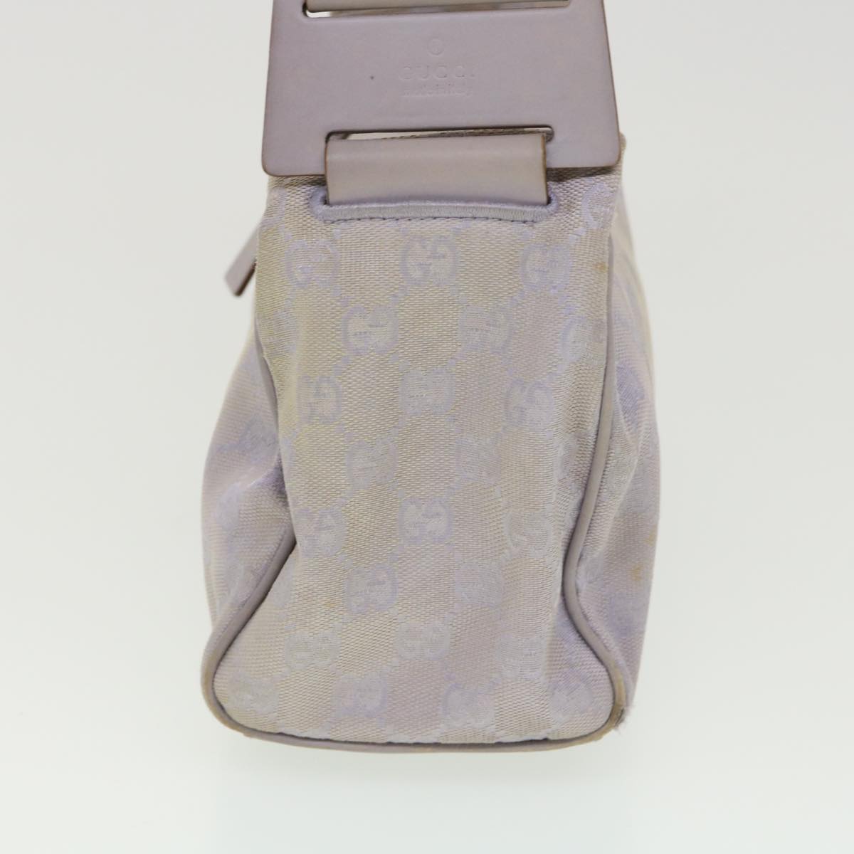 GUCCI GG Canvas Shoulder Bag Purple 92699 Auth 39197